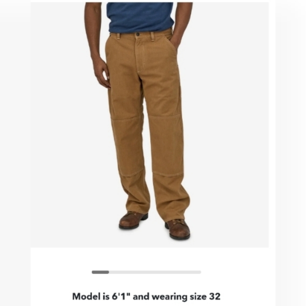 PATAGONIA 
PATAGONIA Mens Iron Forge Canvas Pants